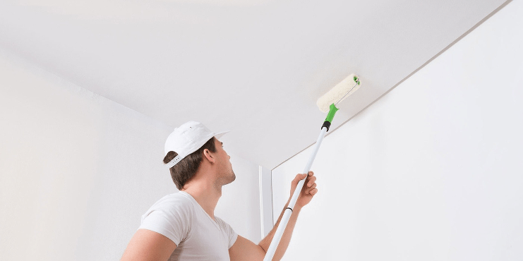 Инструкция окраски потолка и плинтусов водоэмульсионной краской